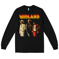 Black midland Long Sleeve Tee - artisFamous