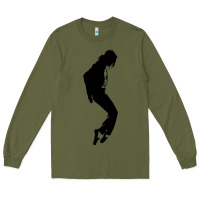Army Green michael jackson Long Sleeve Tee - artisFamous