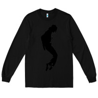 Black michael jackson Long Sleeve Tee - artisFamous