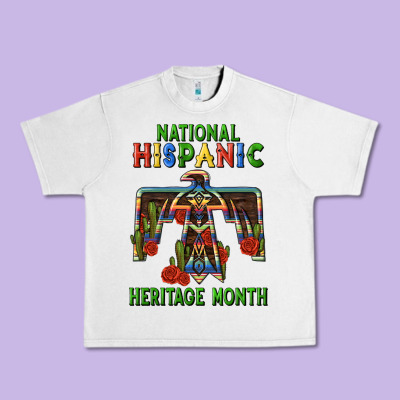 Thunderbird Hispanic Heritage Month Urban Heavy Tee Designed By Bundleandbundleshop