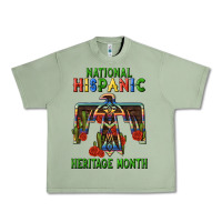 Oil Green thunderbird hispanic heritage month Urban Heavy Tee - BundleAndBundleShop