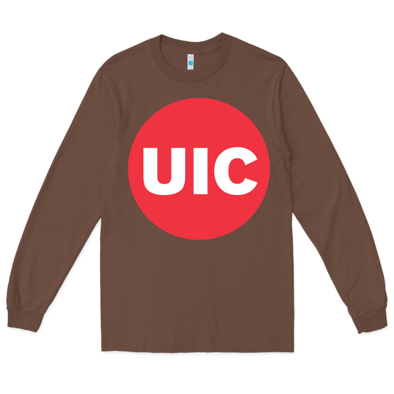 University Of Illinois At Chicago Circle Long Sleeve Tee by artisFamous | Teevron