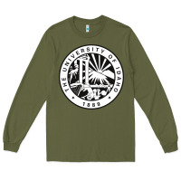 Army Green university of idaho Long Sleeve Tee - artisFamous