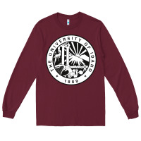 Burgundy university of idaho Long Sleeve Tee - artisFamous