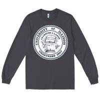 Smoke university of illinois Long Sleeve Tee - artisFamous