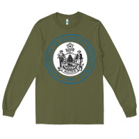 Army Green university of maine at presque isle Long Sleeve Tee - artisFamous