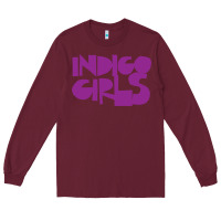 Burgundy Best Indigo Girls music Long Sleeve Tee - artisFamous