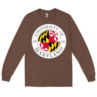 Chestnut university of maryland Long Sleeve Tee - artisFamous