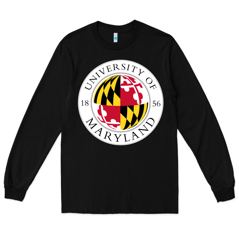 University Of Maryland Long Sleeve Tee by artisFamous | Teevron