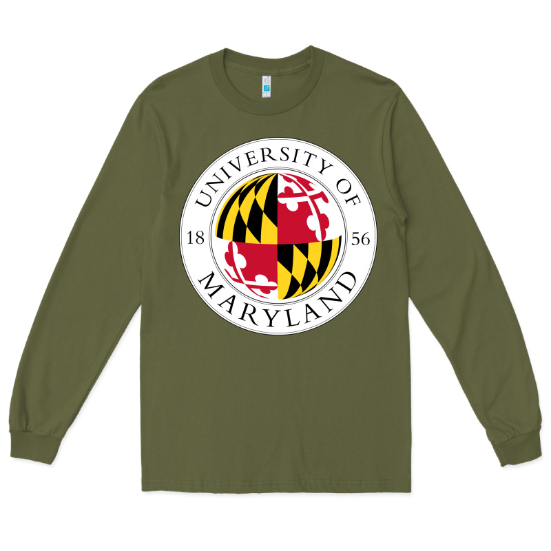 University Of Maryland Long Sleeve Tee by artisFamous | Teevron