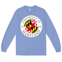 Colony Blue university of maryland Long Sleeve Tee - artisFamous
