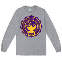 Heather Grey university of montevallo Long Sleeve Tee - artisFamous