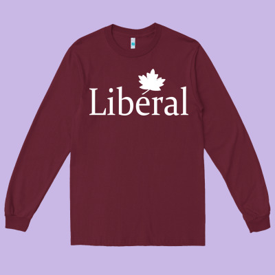 Liberal Party Of Canada Long Sleeve Tee Designed By Artisfamous