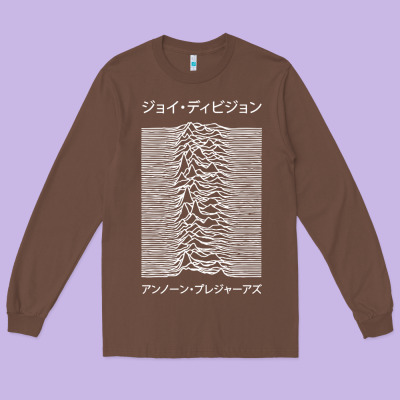 Joy Division Pleasures  Japanese Long Sleeve Tee Designed By Artisfamous