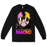 Black randy wrestler Long Sleeve Tee - artisFamous