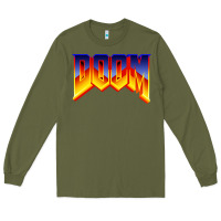 Army Green doom video game Long Sleeve Tee - artisFamous