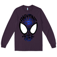 Plum anyone can wear the mask Long Sleeve Tee - artisFamous