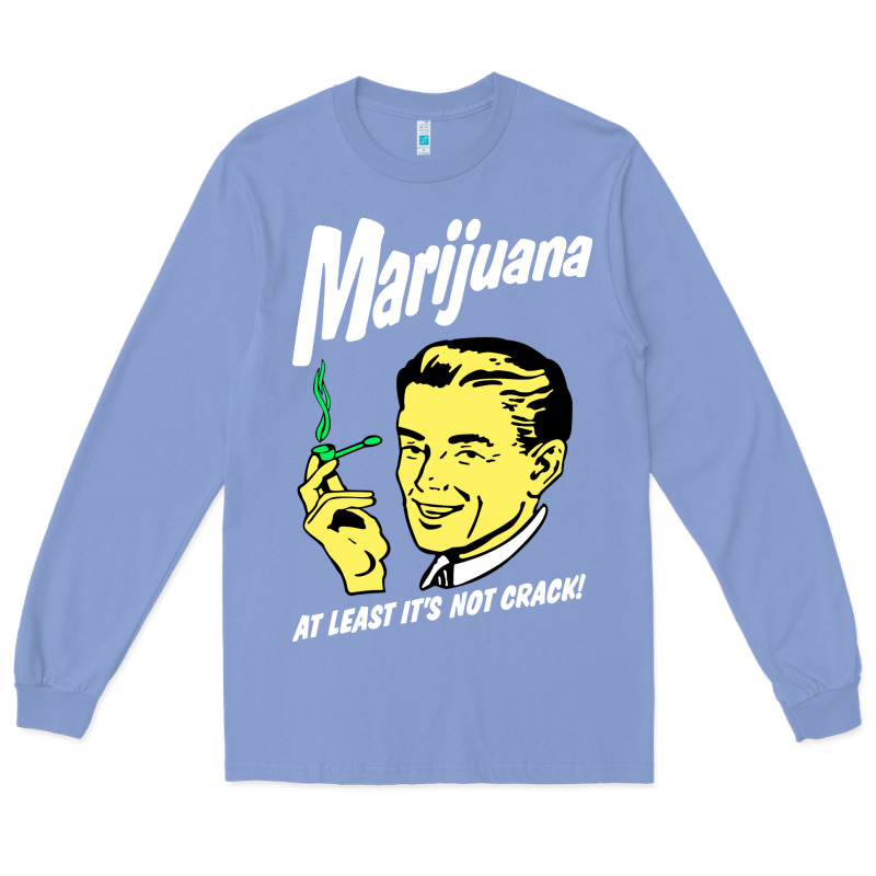 Smoking Marijuana Long Sleeve Tee by artisFamous | Teevron