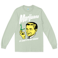 Matcha smoking marijuana Long Sleeve Tee - artisFamous