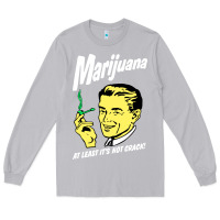 Moon Dust smoking marijuana Long Sleeve Tee - artisFamous