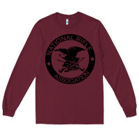 Burgundy national rifle association Long Sleeve Tee - artisFamous