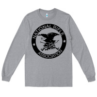 Heather Grey national rifle association Long Sleeve Tee - artisFamous