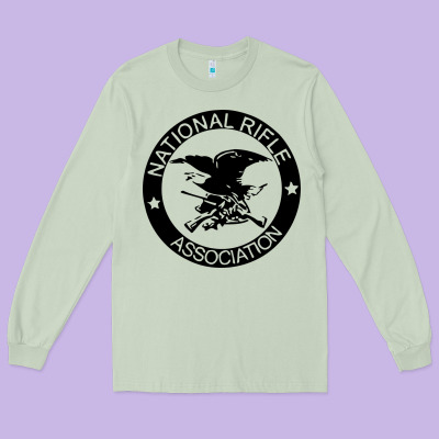 National Rifle Association Long Sleeve Tee Designed By Artisfamous