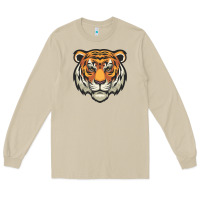 Mushroom tiger vector face Long Sleeve Tee - artisFamous