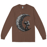 Chestnut digging the moon Long Sleeve Tee - artisFamous