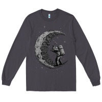 Smoke digging the moon Long Sleeve Tee - artisFamous