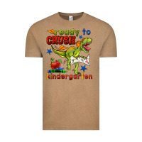 Vintage Coffee ready to crush kindergarten Vintage Tee - BundleAndBundleShop