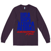 Plum USA Long Sleeve Tee - artisFamous