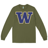 Army Green washington Long Sleeve Tee - artisFamous