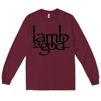 Burgundy Best Lamb Of God music Long Sleeve Tee - artisFamous