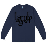 Navy Best Lamb Of God music Long Sleeve Tee - artisFamous