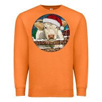 Carrot Charolais Cow Christmas Premium Sweatshirt - RanaPortraitStore