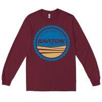 Burgundy Barton Community College Long Sleeve Tee - artisFamous