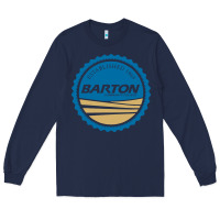 Navy Barton Community College Long Sleeve Tee - artisFamous