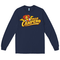 Navy Pollo camp Resto Long Sleeve Tee - artisFamous