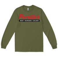 Army Green Resto Portillo's Long Sleeve Tee - artisFamous