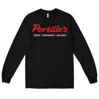 Black Resto Portillo's Long Sleeve Tee - artisFamous