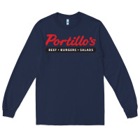 Navy Resto Portillo's Long Sleeve Tee - artisFamous