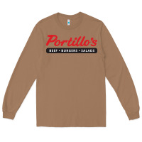Toasted Coconut Resto Portillo's Long Sleeve Tee - artisFamous