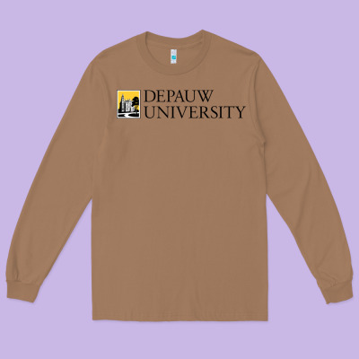 Depauw College Long Sleeve Tee Designed By Artisfamous