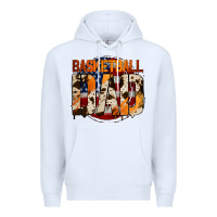 White basketball dad Premium Hoodie - Jasminsmagicworld