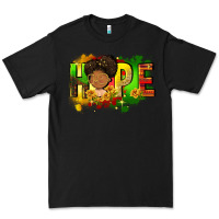 Black Hope Juneteenth Premium Tee - FaDigitalArtStudio