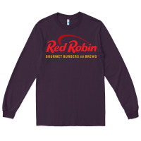 Plum Resto Red Robin Long Sleeve Tee - artisFamous