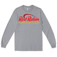 Heather Grey Resto Red Robin Long Sleeve Tee - artisFamous