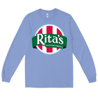 Colony Blue Rita's Italian Cafe Long Sleeve Tee - artisFamous