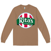 Toasted Coconut Rita's Italian Cafe Long Sleeve Tee - artisFamous